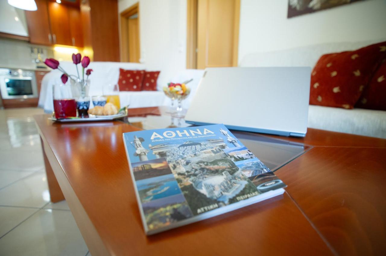 At Aqua Apartment Kallithea Афины Экстерьер фото